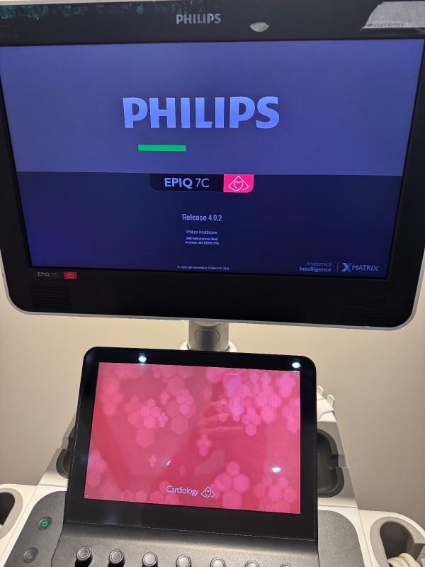 PHILIPS EPIQ 7C ULTRASOUND MACHINE WITH L12-3 2015 MODEL ALL OPTIONS ACTIVATED